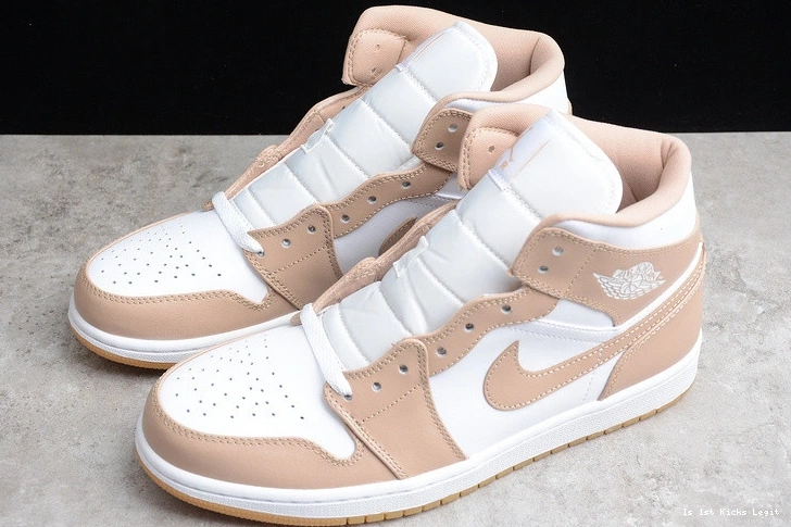 Jordan Tan 1 Mid - Gum 554724-271 0120